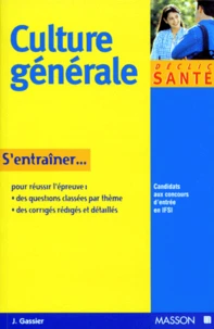 CULTURE GENERALE.