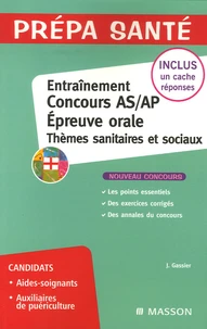 Entraînement Epreuve orale Concours AS/AP