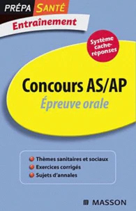 Entraînement, Epreuve orale, Concours AS/AP