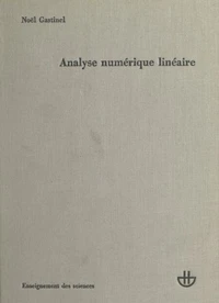 Analyse numérique linéaire