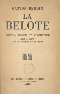 Gaston Beudin - La belote.