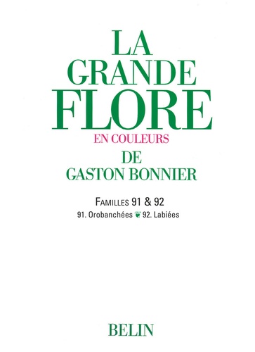 La grande Flore (Volume 14) - Famille 91 & 92. Famille 91 & 92