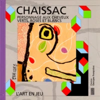 Gaston Chaissac, "Personnage aux cheveux verts, roses et blancs"