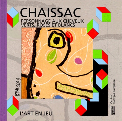 Gaston Chaissac - Gaston Chaissac, "Personnage aux cheveux verts, roses et blancs".