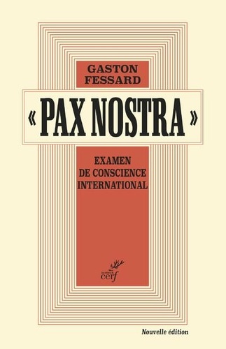 "Pax Nostra". Examen de conscience international