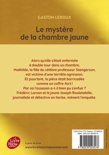 Le mystère de la chambre jaune