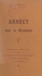 Annecy sous la Révolution. Conférence faite au théâtre d'Annecy, le 18 février 1912