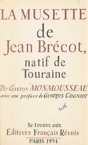 La musette de Jean Brécot, natif de Touraine