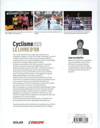 Livre D'or Du Cyclisme 1995 – Par Gatellier, Jean-Luc