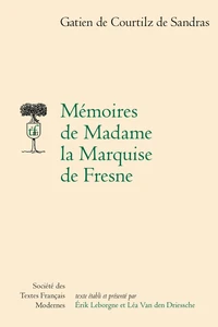 Mémoires de madame la Marquise de Fresne