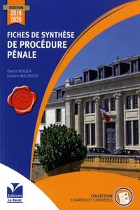 Fiches de synthèse de procédure pénale.pdf