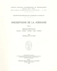 Inscriptions grecques et latines de la Syrie
