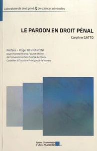 Le pardon en droit pénal