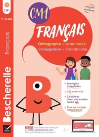 Bescherelle - Mon cahier d'entraînement en Français CM1 - 9 ans