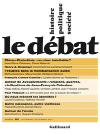 Le Débat N° 202, novembre-décembre 2018