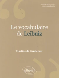 Le vocabulaire de Leibniz