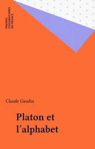 Platon et l'alphabet