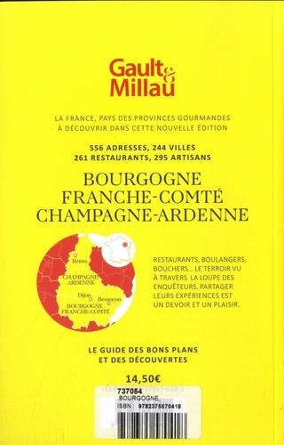 Bourgogne, Franche-Comté, Champagne-Ardenne  Edition 2020