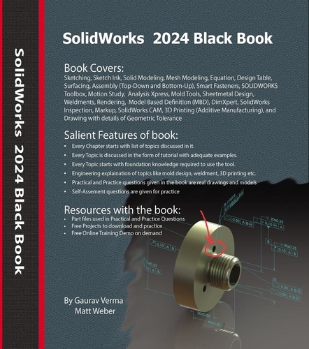  Gaurav Verma et  Matt Weber - SolidWorks 2024 Black Book.