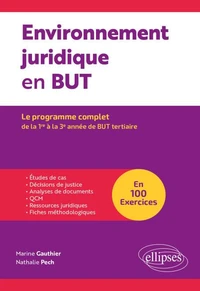 Environnement juridique en BUT