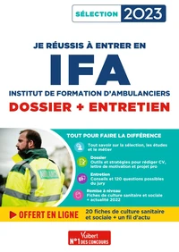 Je réussis  à entrer en IFA Institut de Formation d'Ambulanciers