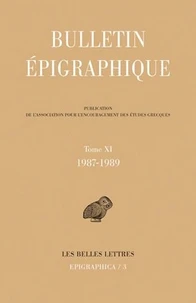 Bulletin épigraphique