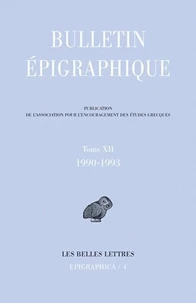 Bulletin épigraphique