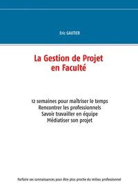 La gestion de projet en faculté