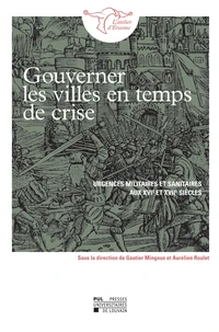 Gouverner les villes en temps de crise