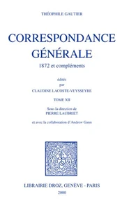 Correspondance générale