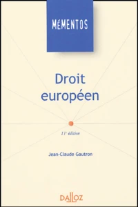 Droit européen