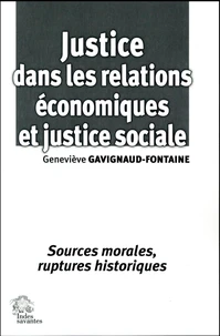 Justice dans les relations économiques et justice sociale
