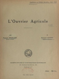 L'ouvrier agricole