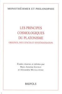 Les principes cosmologiques du platonisme