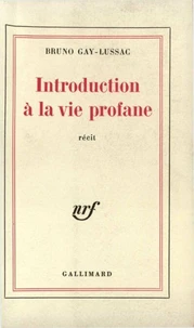 Introduction à la vie profane