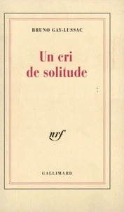 Un cri de solitude
