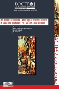 Les minorités ethniques, linguistiques et/ou culturelles en situation coloniale et post-coloniale (XVIIIe-XXIe siècles)