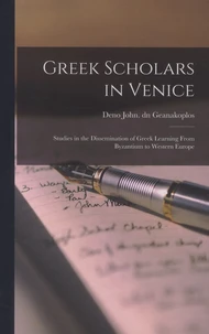 Greek Scholars in Venice