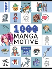 1000 Manga Motive zeichnen