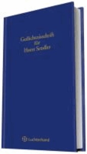 Gedächtnisschrift für Horst Sendler.