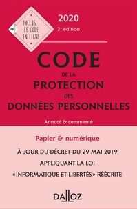 Code de la protection des données personnelles annoté & commenté