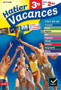 Hatier Vacances 3e vers la 2e