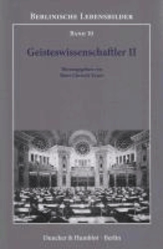 Geisteswissenschaftler II.