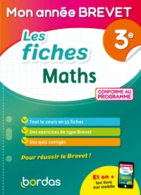 Les fiches Maths 3e