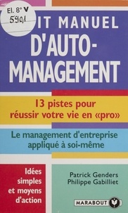  Genders et  Gabilliet - Petit manuel d'auto-management.