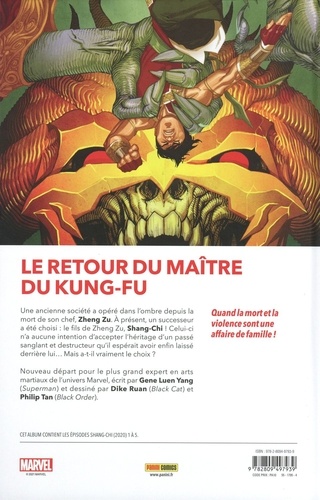 Shang-Chi Tome 1 Lutte fraternelle