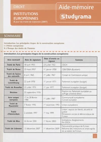 Institutions européennes