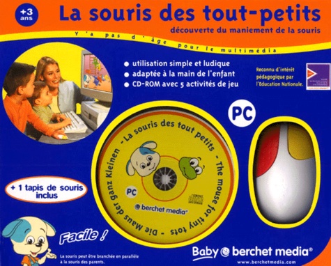  Collectif - La souris des tout-petits - CD-ROM avec souris et tapis.