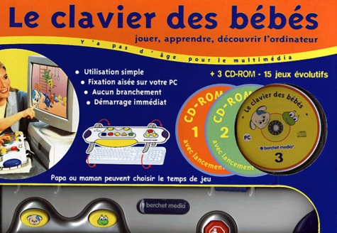 Le clavier des bébés. 3 CD-ROM de Collectif - Livre - Decitre