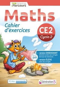  Génération 5 - Maths CE2 Cycle 2 iParcours - Cahier d'exercices.